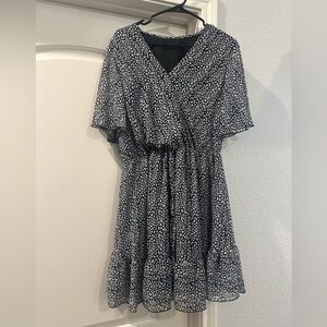 Black and White Dress